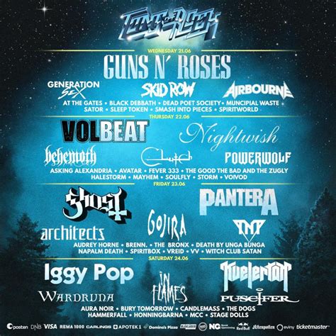 tons of rock festival